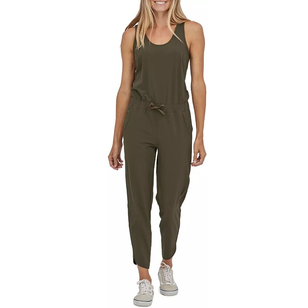 Patagonia Fleetwith Romper Basin Green M